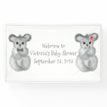 Baby Shower personalizado de Koala Bear