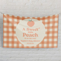 Baby Shower, un dulce Naranja rosado de fruta de y