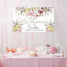 Baby Shower Wildflowers