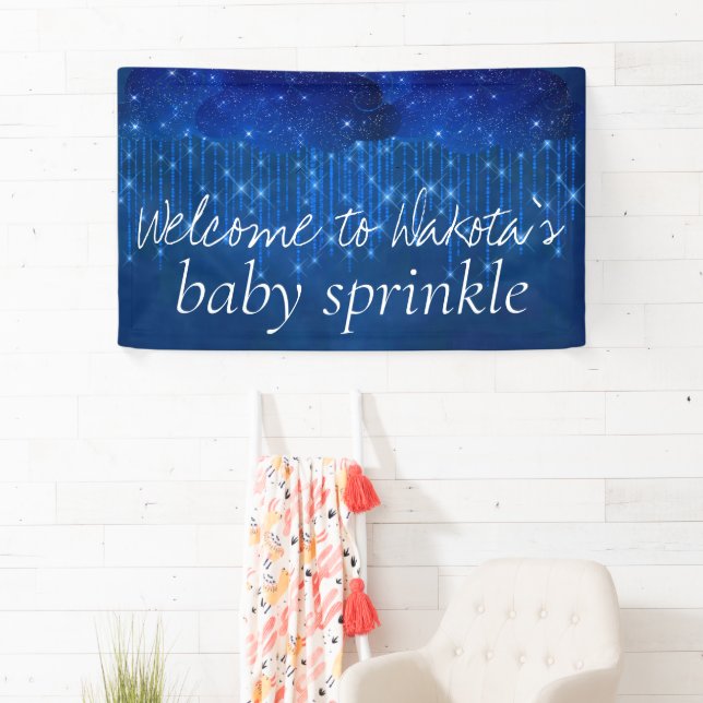 Lona Baby Sprinkle Classic | Moody Shower Welcome (In situ)