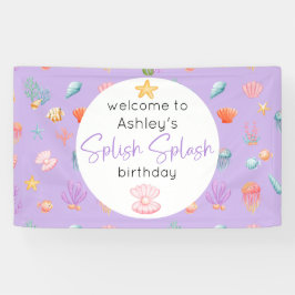 Lona Bajo el cumpleaños del mar