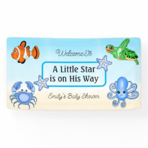 Bajo el mar | Baby Shower de criaturas del mar de