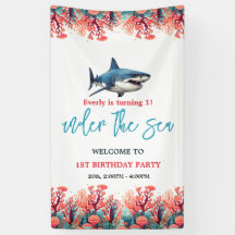 Bajo el mar Fiesta de primer cumpleaños
