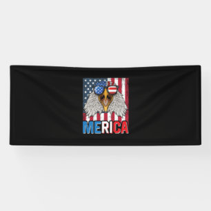 Lona Bald Eagle Merica 4 de Julio