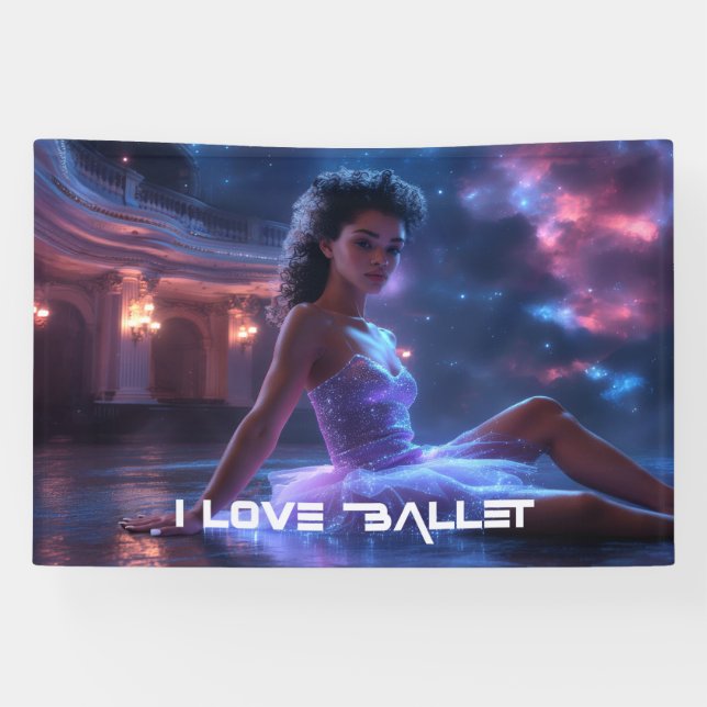 LONA BALLET - AMO EL BALLET (Horizontal)