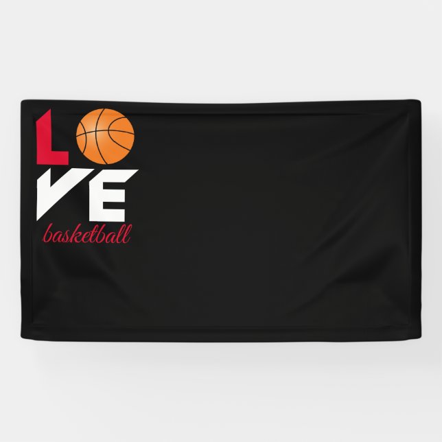 Lona Baloncesto de amor (Horizontal)