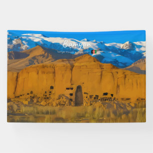 Lona Bamyan, Afganistán - Valle del acantilado de Buda