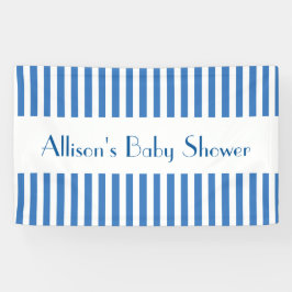 Lona Bandas Baby Shower BOY Elija su color A01