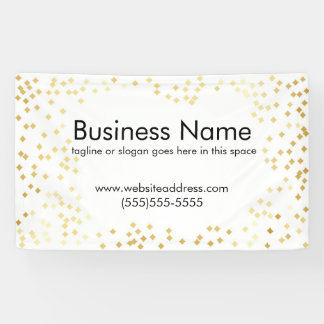 Lona Bandera al aire libre del oro - bandera de la