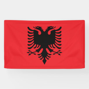 Lona Bandera albanesa