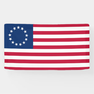 Lona Bandera Americana Betsy Ross