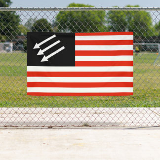 Lona Bandera antifascista estadounidense
