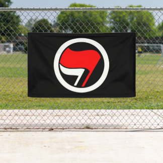 Lona Bandera antifascista inversa