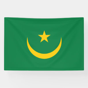 Lona Bandera antigua de Mauritania