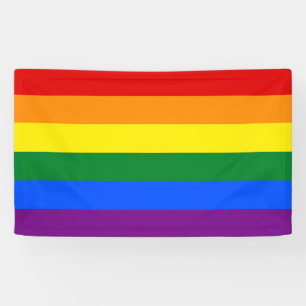 Lona Bandera arcoiris LGBT