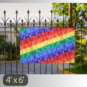 Lona Bandera arcoiris LGBT orgullo gay rainbow stris LG