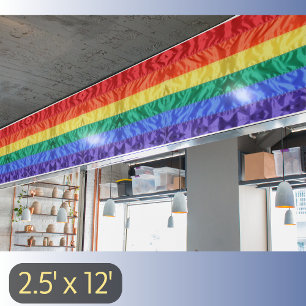 Lona Bandera arcoiris LGBT rainbow strillos orgullo gay