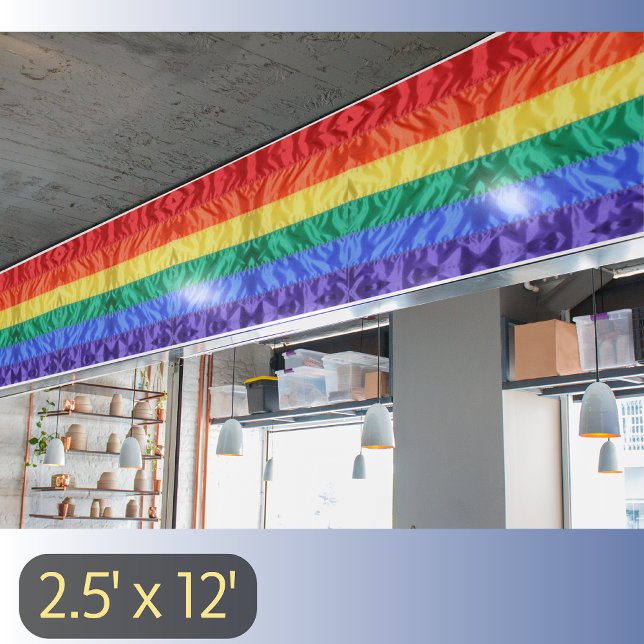 Lona Bandera arcoiris LGBT rainbow strillos orgullo gay (Subido por el creador)