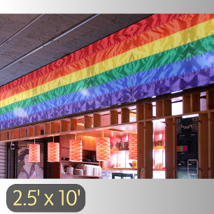 Lona Bandera arcoiris LGBTQ LGBT orgullo gay bandas de