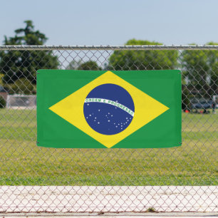 Lona bandera brasileña de Brasil personalizada