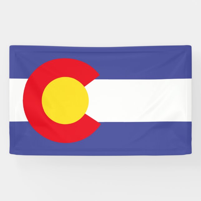 Lona Bandera COLORADO - (Horizontal)