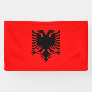 Lona Bandera de Albania