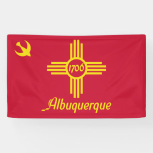 Lona Bandera de Albuquerque (Nuevo México)