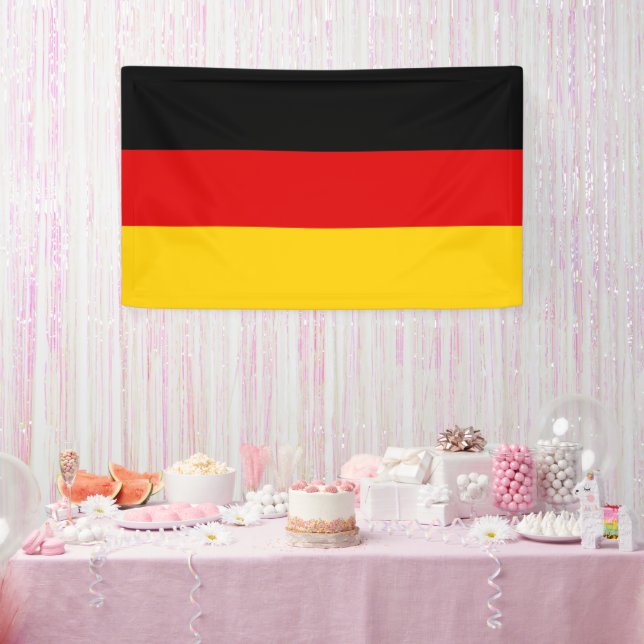 Lona Bandera de Alemania (Fiesta)