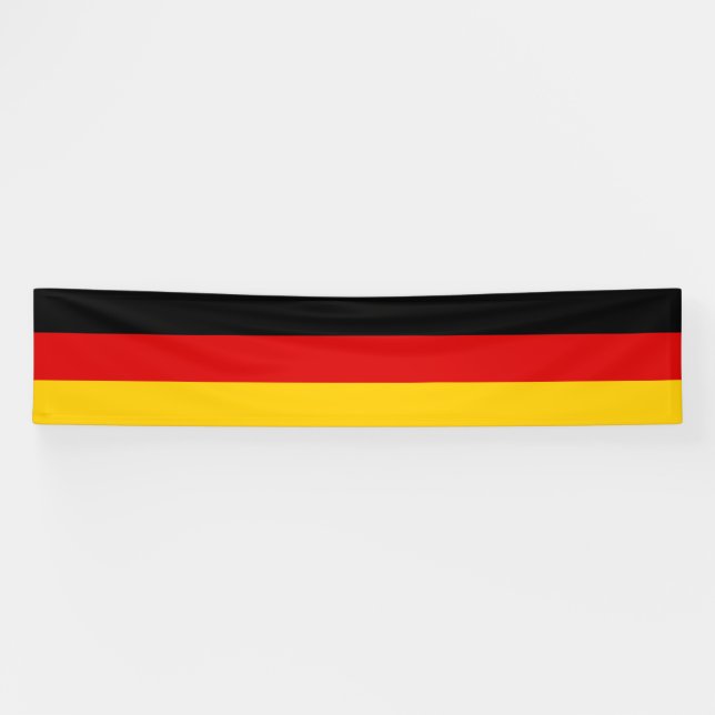 Lona Bandera de Alemania (Horizontal)