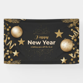 Lona Bandera de Año Nuevo