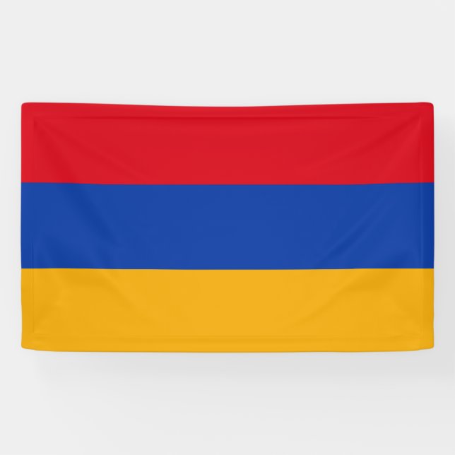 Lona Bandera de Armenia (Horizontal)