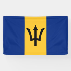 Lona Bandera de Barbados (Barbados) (Bajan)