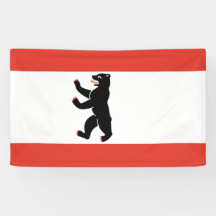 Lona Bandera de Berlín (ciudad alemana)