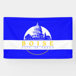Lona Bandera de Boise (ciudad de Idaho)