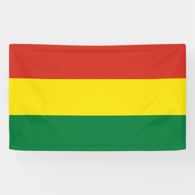 Lona Bandera de Bolivia (Horizontal)