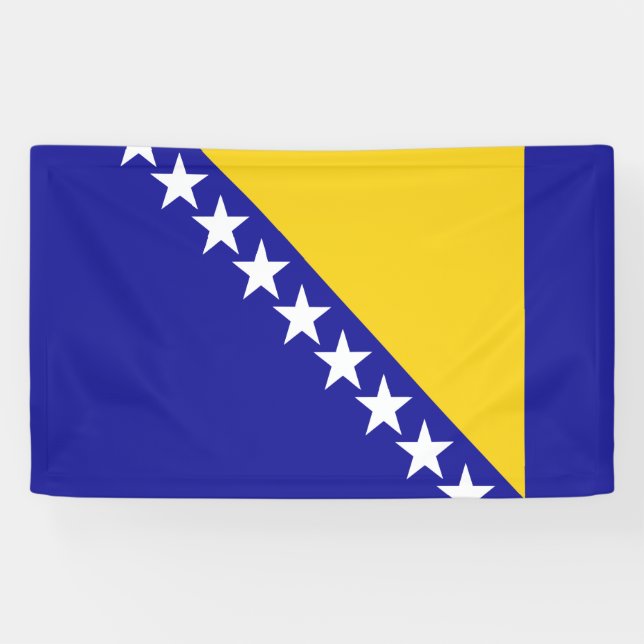 Lona Bandera de Bosnia y Herzegovina (Horizontal)
