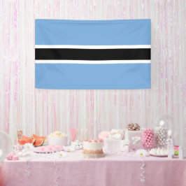 Lona Bandera de Botsuana