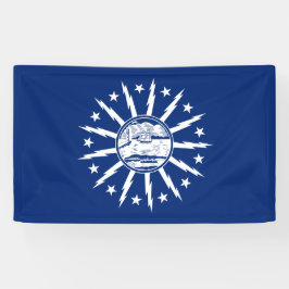 Lona Bandera de Búfalo (ciudad en el estado de Nueva Yo