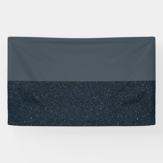 Lona Bandera de Carbón Half Noise – Vinilo Moderno 3x5 (Horizontal)