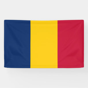 Lona Bandera de Chad (país africano)