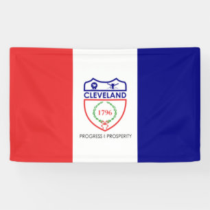 Lona Bandera de Cleveland (Ohio)