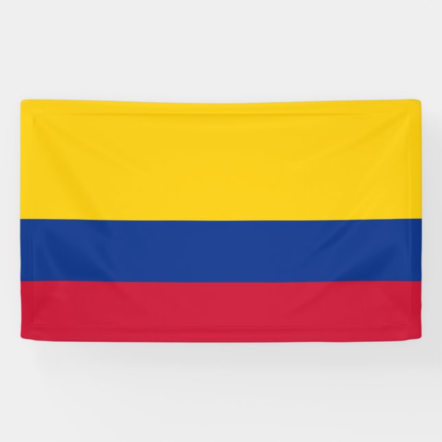 Lona Bandera de Colombia (Horizontal)