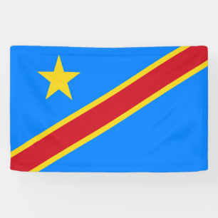 Lona Bandera de Congo Kinshasa