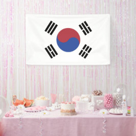 Lona Bandera de Corea del Sur