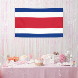 Lona Bandera de Costa Rica