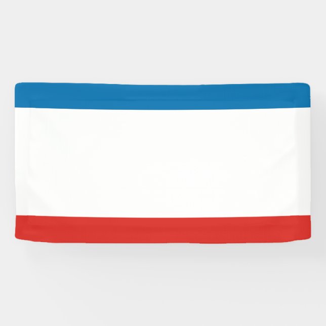 Lona Bandera de Crimea (Horizontal)