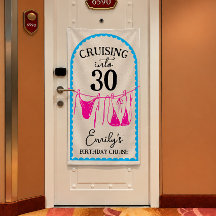 Bandera de crucero de cumpleaños 30 Cumpleaños Dec