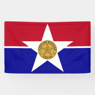 Lona Bandera de Dallas (Texas)