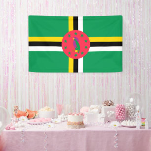Lona Bandera de Dominica