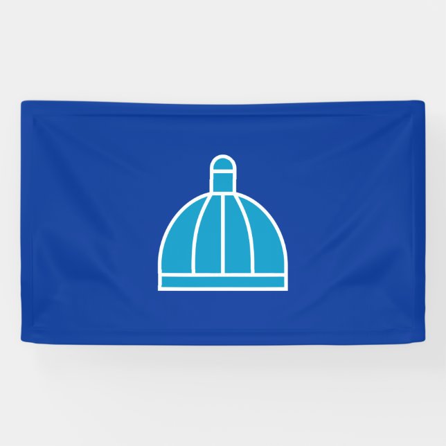 Lona Bandera de Durban (Sudáfrica) (Horizontal)